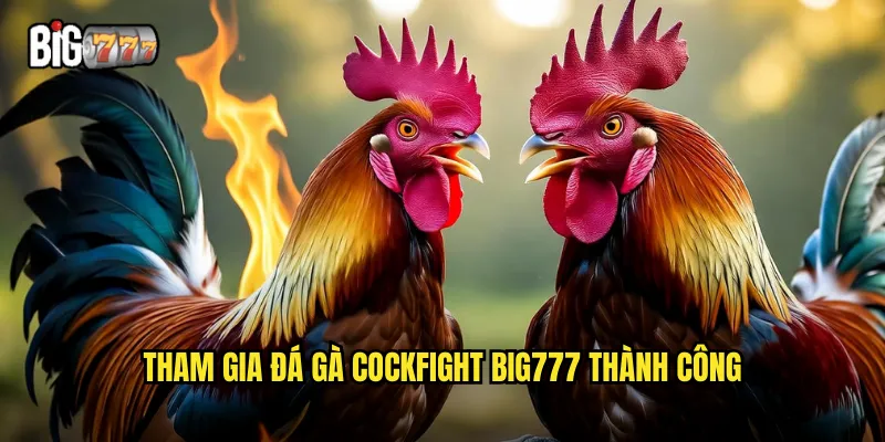 Đá Gà Cockfight Big777 - Trải Nghiệm Chân Thực Nhất 3 Tham gia đá gà Cockfight Big777 thành công